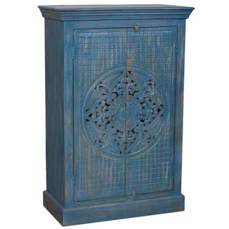 Wanderlust Deco Armario de madera 80x40x120 gris