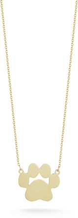 Ember Fine Jewelry 14K Gold Dog Paw Necklace