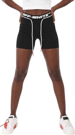 Off-white Black Polyamide Logo Activewear