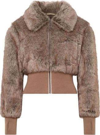 Unreal Fur Giacca Event Horizon - Marrone