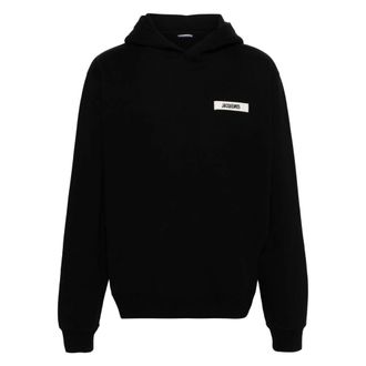 Jacquemus Hombre, Sudaderas, Negro, Talla: S