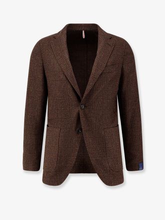 Santaniello Single-breasted wool blazer - SANTANIELLO - gender_Man