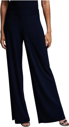 Joseph Ribkoff abiti Poliestere - Dames - Wijde Broeken - Zwart - 3XL - Polyester - Broeken
