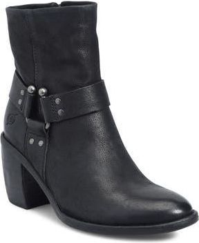 B&oslash;rn Dakota Bootie in Black Leather at Nordstrom Rack, Size 6.5