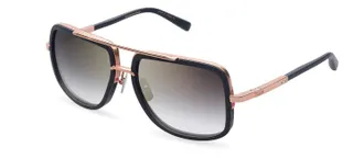 Dita Eyewear MACH-ONE Grey Gradient Gold Flash Navigator Mens Sunglasses DRX-2030-L 59