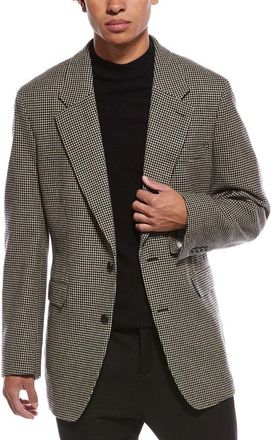Todd Snyder Todd Snyder Flannel Houndstooth Wool Jacket