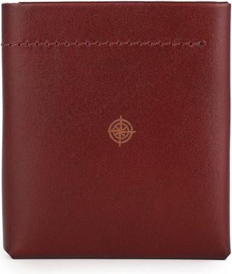 OLD TREND Celosia Genuine Leather Bi Fold Wallet in Burgundy at Nordstrom
