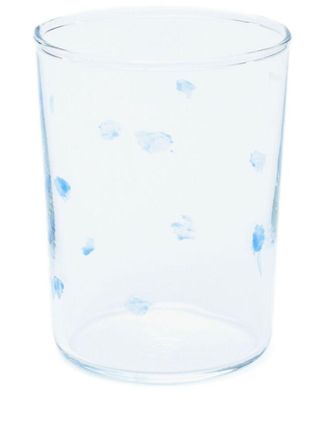 Niko June Blue Soft Serve Dotted Glass Set - Unisex - Glass