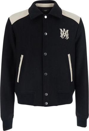 Amiri Black Regular Varsity Jacket