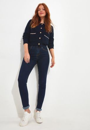 Joe Browns High Waisted Skinny Jeans in Medium Blue at Nordstrom, Size 32