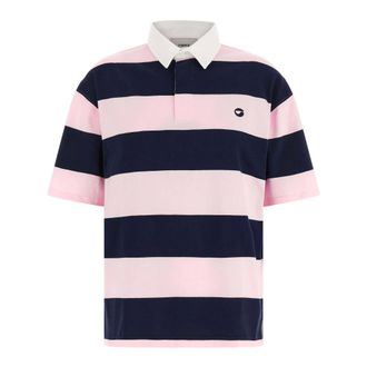 Coperni Polo Shirts, female, Multicolor, Size: XL Striped Polo Top