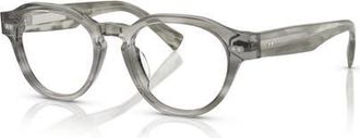 Brunello Cucinelli 49mm Phantos optical glasses in Grey at Nordstrom