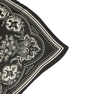 Belle & Bloom Love Not War Fashion Scarf in Black at Nordstrom