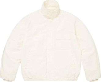 SUPREME x Cordura SS26 Twill Utility Jacket White SUP-SS26-182-WHT