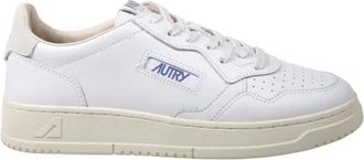 Autry Medalist Low Sneaker - Heren - Sneakers - Wit - 40 EU - Leer - Schoenen