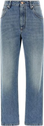 Brunello Cucinelli Blue The straight Leg jeans