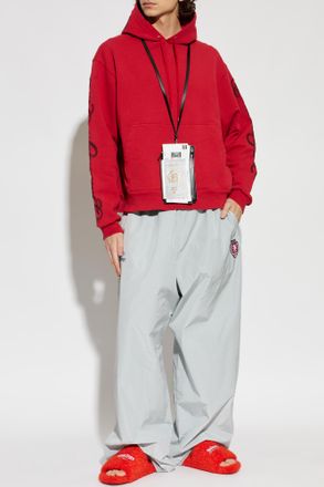 Balenciaga Sweatshirt With Logo, Mens, Red