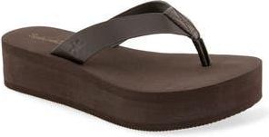 Splendid Quintana Eva Platform Flip Flop in Spice at Nordstrom Rack, Size 10
