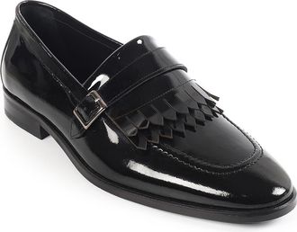 Vella Pais Kimpton Kiltie Fringe Loafer in Black at Nordstrom Rack, Size 14