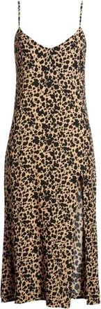 Reformation Animal Print Crimini Dress Size XS