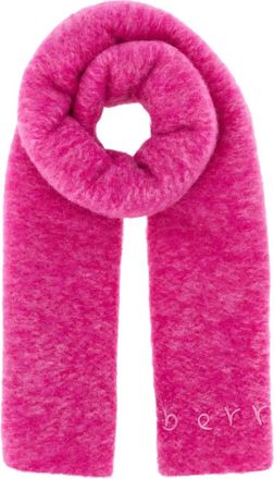 Burberry embroidered-logo scarf - Rosa