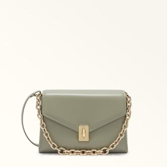 ショルダーバッグ・ポシェット Furla Iride' Small Cream Leather Crossbody Bag Crossbody S PANNA Furla Iride | Furla US
