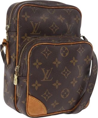 Louis Vuitton Amazone Monogram Canvas Brown Canvas Handbag (Pre-Owned)