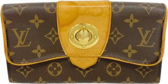 Louis Vuitton Brown Long Wallet (Bi-Fold) (Pre-Owned)