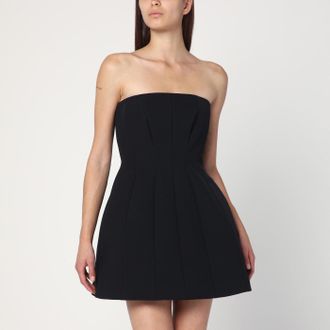 Pianoforte di Max Mara Black bustier dress in sabl&eacute;