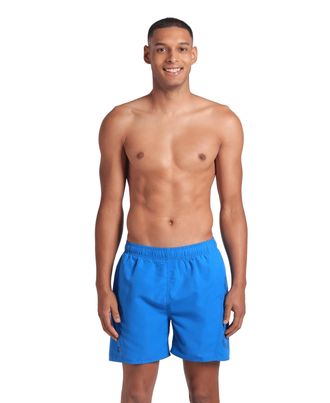 Arena Badeshorts ARENA FUNDAMENTALS ARENA LOGO BOXER R, Herren, Gr. 3XL, N-Gr, blau (blau china, navy), Obermaterial: 100% Polyester, Badehosen Badeshorts