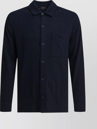 Vince pocketed long sleeve shirt