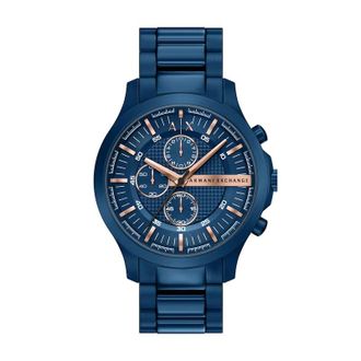 A|X Armani Exchange Hampton Chronograph Quartz Blue Dial Mens Watch AX2468