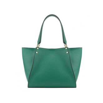 Pourchet Hebdo Small Bag - Dames - Shoppers - Groen - ONE Size - Leer - Tassen