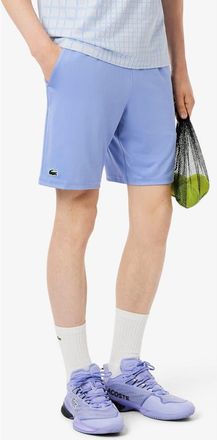 Lacoste Drawstring Jersey Shorts in Delphinium at Nordstrom, Size 9