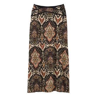 BA&SH Zaim Klassieke Rok - Dames - Rokken - Veelkleurig - Maat: M Viscose
