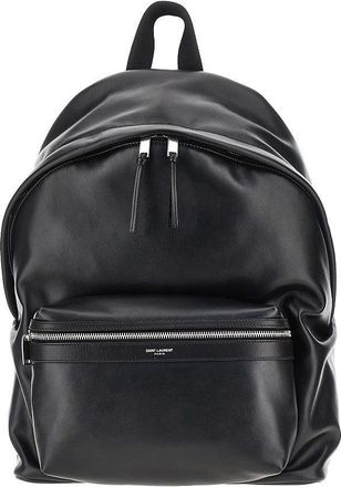 Saint Laurent City leather backpack Man One Size