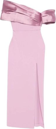 Solace London Party Dresses, female, Pink, Size: M Alexis Maxi Dress