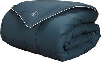 Pillow Guy All Season Gel Fiber Down-Alternative Comforter in Navy/teal With White Cord at Nordstrom Rack, Size California King
