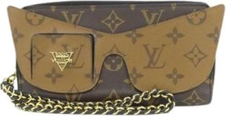 Louis Vuitton Pre-owned Long wallet (bi-fold) - Dames - Vintage Clutch - Bruin - ONE Size - Vintage