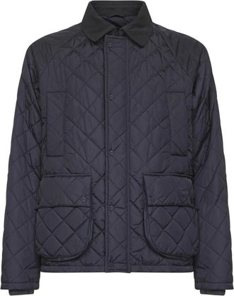 Herno Blauwe Gewatteerde Nylonjas - Heren - Zomerjassen - Blauw - 4XL - Nylon - Jassen