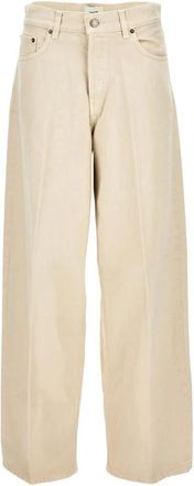 Haikure Jeans, Dames, Wit, W26, Katoen, Wide Jeans