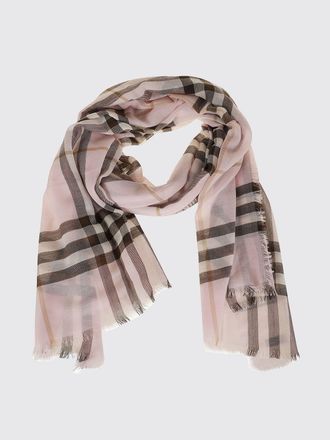 Burberry Sciarpa in lana con fantasia Vintage Check e bordi sfrangiati