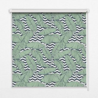 Tulup Tenda A Rullo Interna Per Finestra - Tenda Filtrante Luce - Tenda Privacy - Tenda Decorativa Rettangolare - Rullo Per Interni - (100 Cm X 140 Cm) - Fo