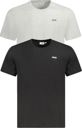 Fila Bi-Pack Brod T-shirt - Heren - T-shirts - Veelkleurig - XL - Katoen - Tops