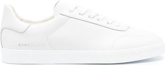 Givenchy Town leather sneakers - women - Leather - 35.5 - White