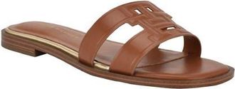 Tommy Hilfiger Terenz Slide Sandal in British Tan at Nordstrom, Size 7.5
