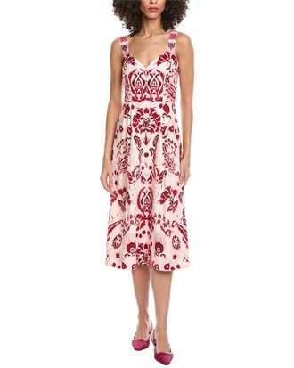 Etro Grace Print Midi Dress