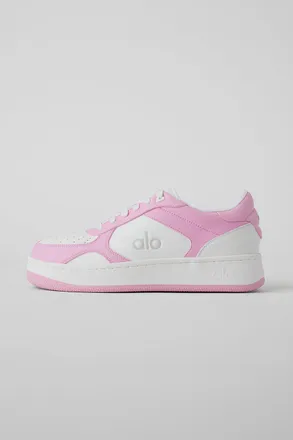 Alo Recovery Mode Sneaker in Pink/White, Size: 15M/16.5W