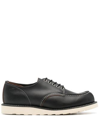 Red Wing Shoes 8090 Shop Moc Toe Oxford Black Prairie