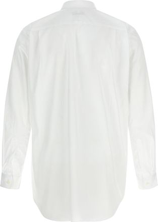 Comme Des Gar&ccedil;ons Mens White Cotton Blouse